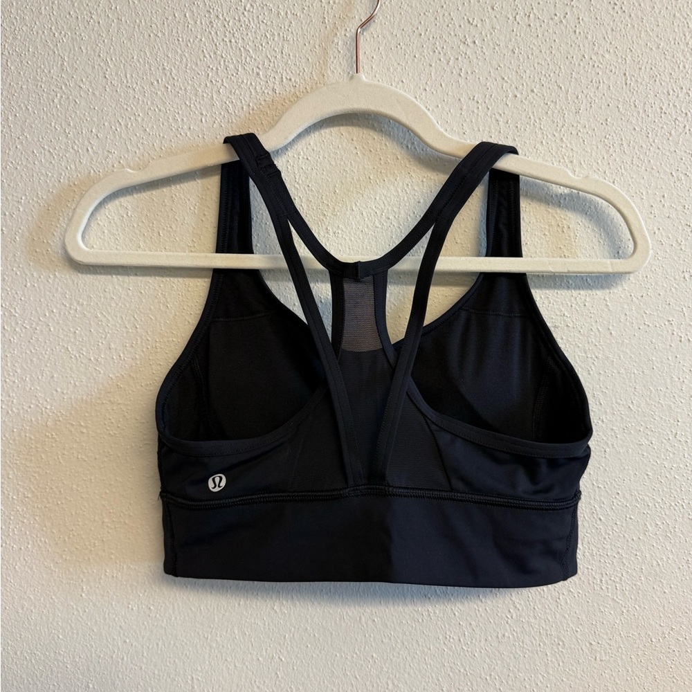 lululemon athletica Midnight Black Sports Bra